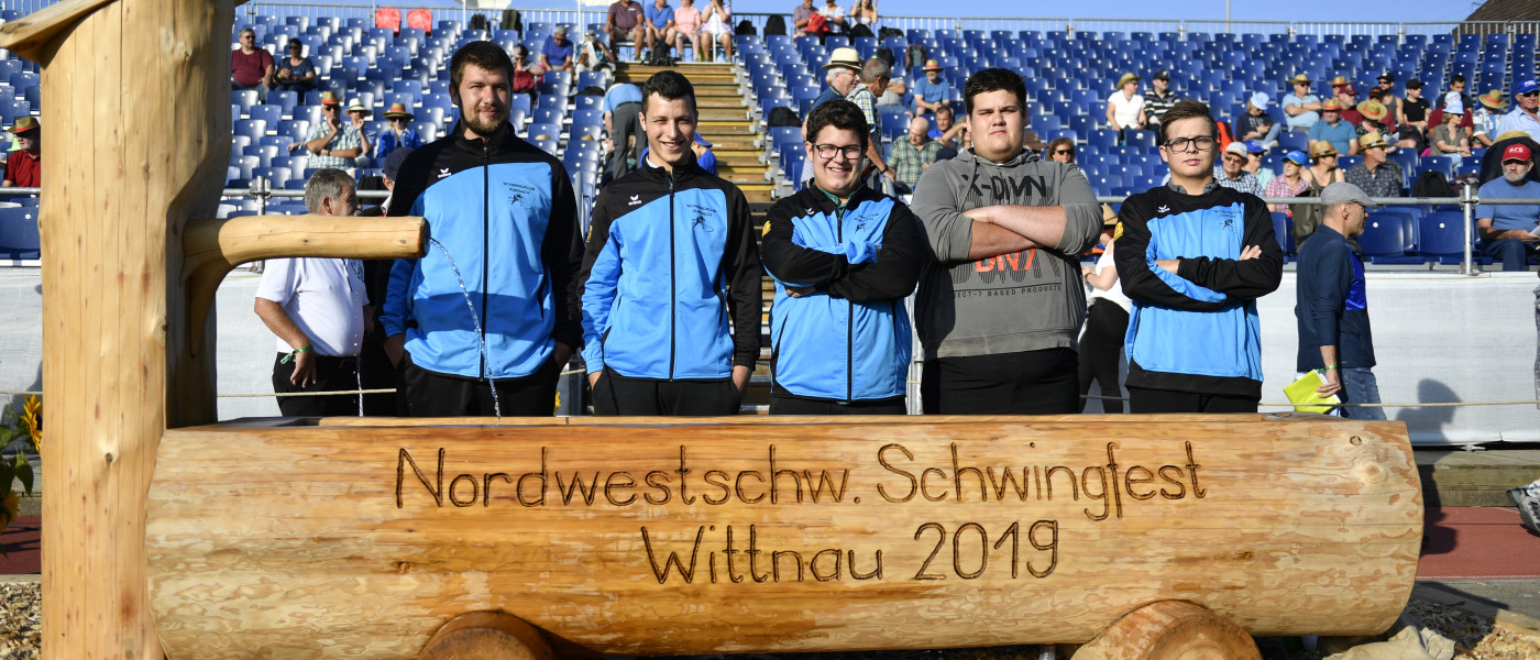 Aktive Schwingklub Zurzach am NWS 2019 Wittnau